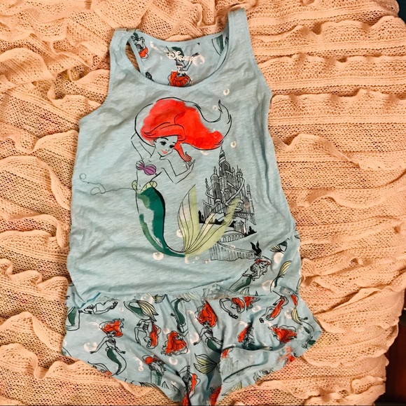 Disney Other - Disney Ariel pajamas 🧜‍♀️🧜‍♀️🧜‍♀️🧜‍♀️🧜‍♀️